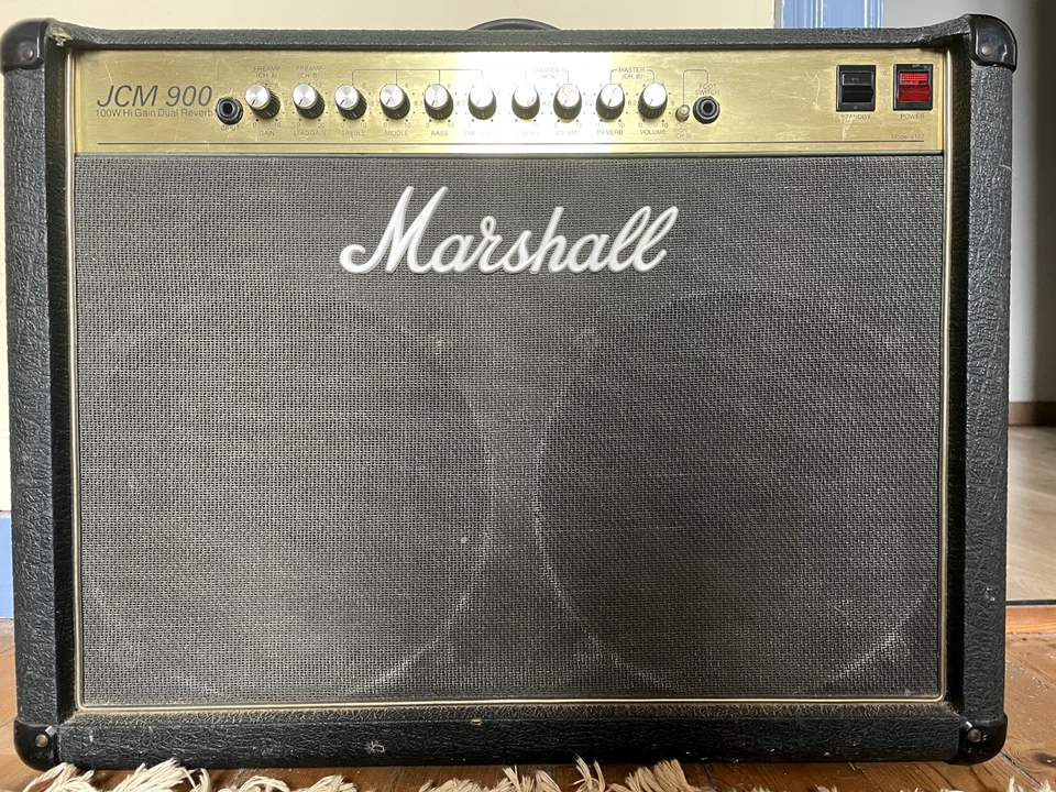 ampli guitare à lampes Marshall JCM 900 stereo - Photo 1/1