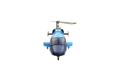 Kit Fuselage Hélicoptère RC 800 Bell 222 V2 - Jaune/Noir, ARF, Prêt à Peindre/assembler