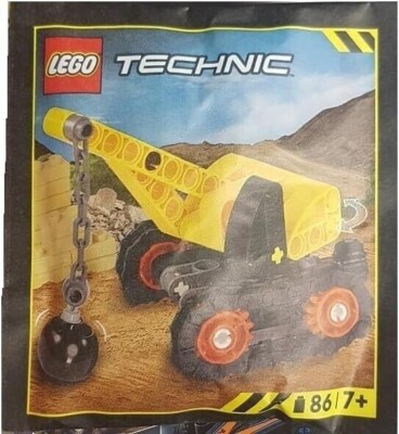 LEGO Technic Mini Set: Crane with Wrecking Ball (86 pcs) Ages 7+