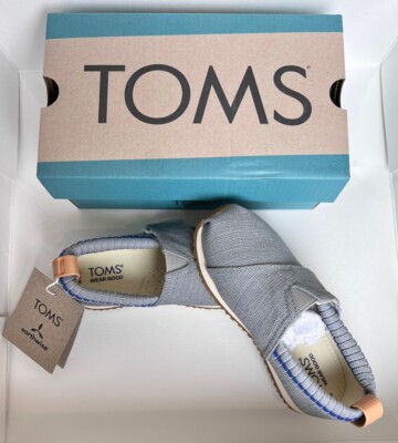 TOMS ALPARGATA RESIDENT SHADOW HERiTAGE CANVAS TINY 10 UK 9 EUR 27 CM 17