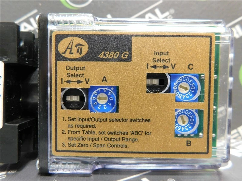 USED Absolute Process Instruments API 4380 G DF DC/DC Isolater/Transmitter - Image 4 of 4