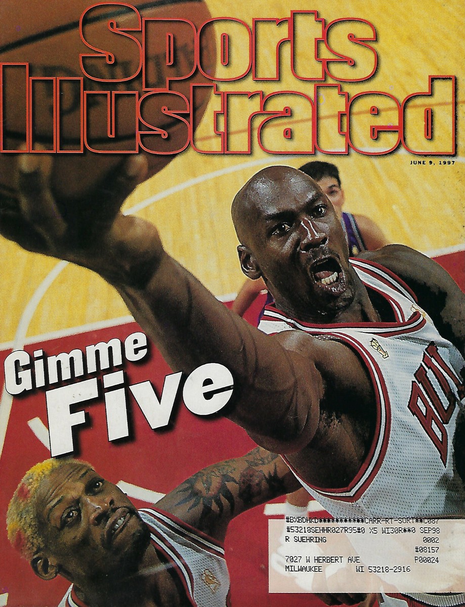 1997 Michael Jordan Sports Illustrated magazine BULLS Gimme