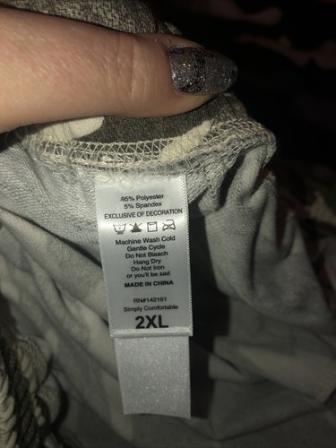 Lularoe Camo Jax Jogger 2XL Pockets New NWT Pockets Warm Cozy Cute Pants HTF - Picture 4 of 4