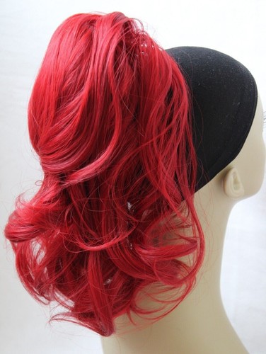14" Loose Wave Curl Claw Clip In Hair Ponytail Bun Pony Women's Hair Extension - Picture 9 of 31