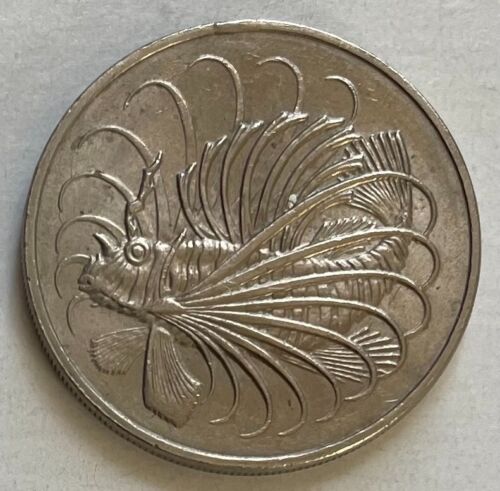 Singapore 50 Cents 1981 - Lion Fish (genus Pterois)