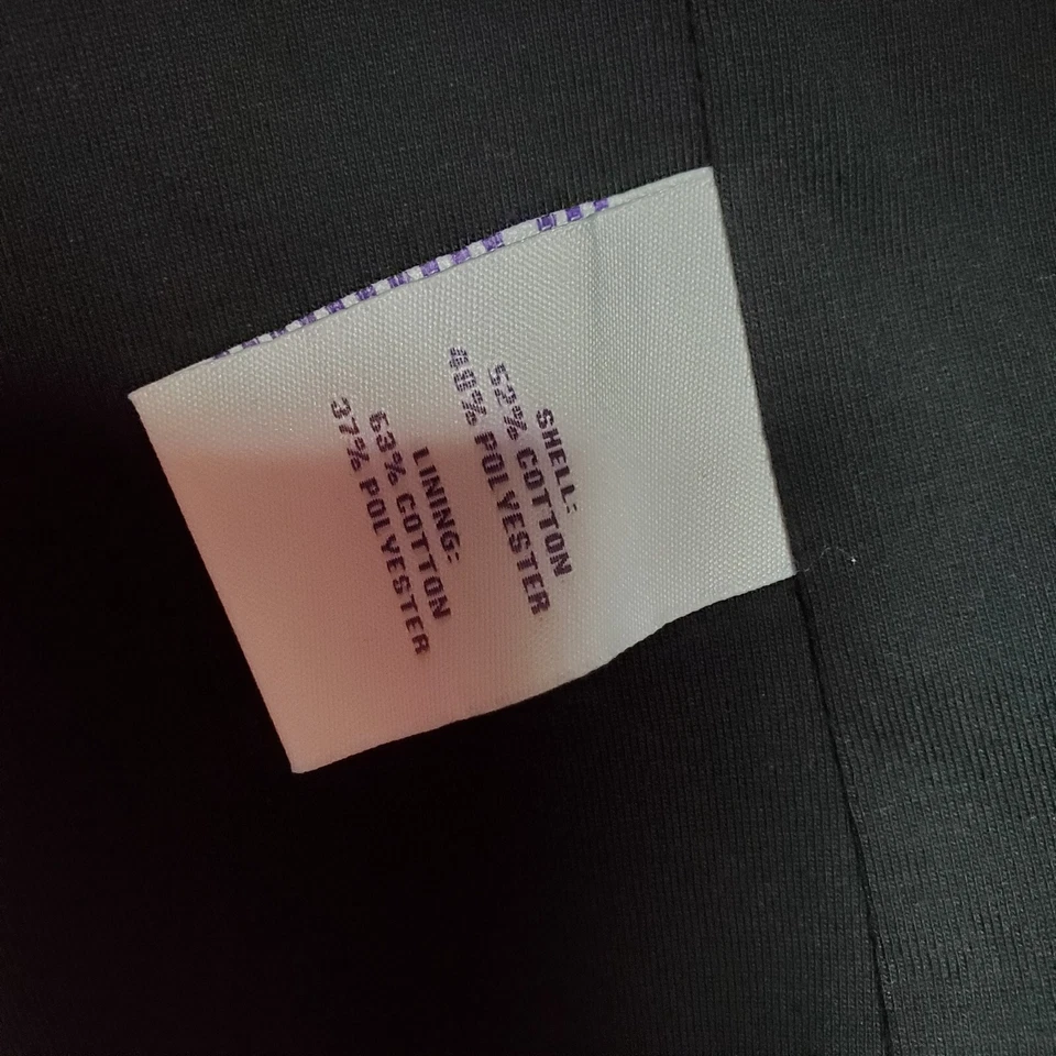 Chaleco Joy para mujer XL negro polar sin mangas cuello alto dorado cremallera completa Foto 4 de 4