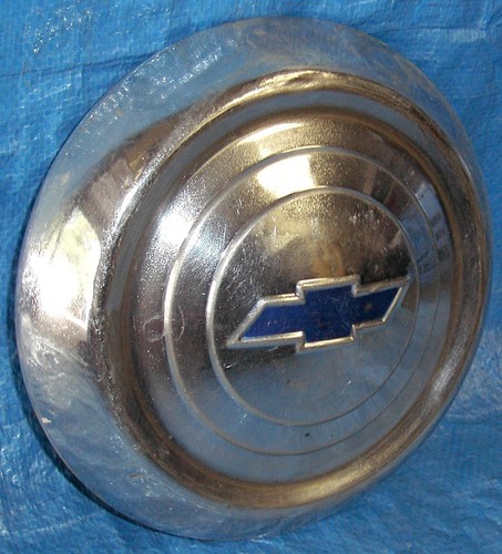 RF960 1951 51 1952 52 Chevrolet Chev Chevy Hubcap Hub Cap Dog Dish - Picture 3 of 4