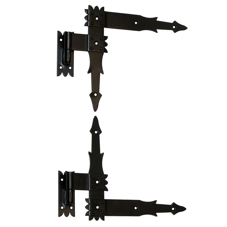 2 x Winkelband 250 x 220 Fensterladen Fensterladenband Winkelscharniere Schwarz