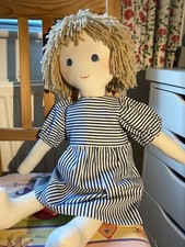 RAG DOLL SEWING PATTERN   -  TOY DOLL PATTERN 