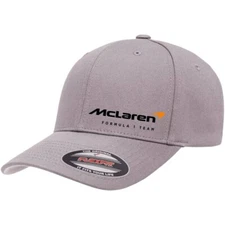 McLaren Formula 1 Team Racing Cap 5001 Flexfit Baseball Hat S/M and L/XL
