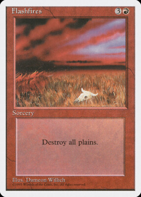 Flashfires Ourth Edition (4ED) Mtg Magic Englisch