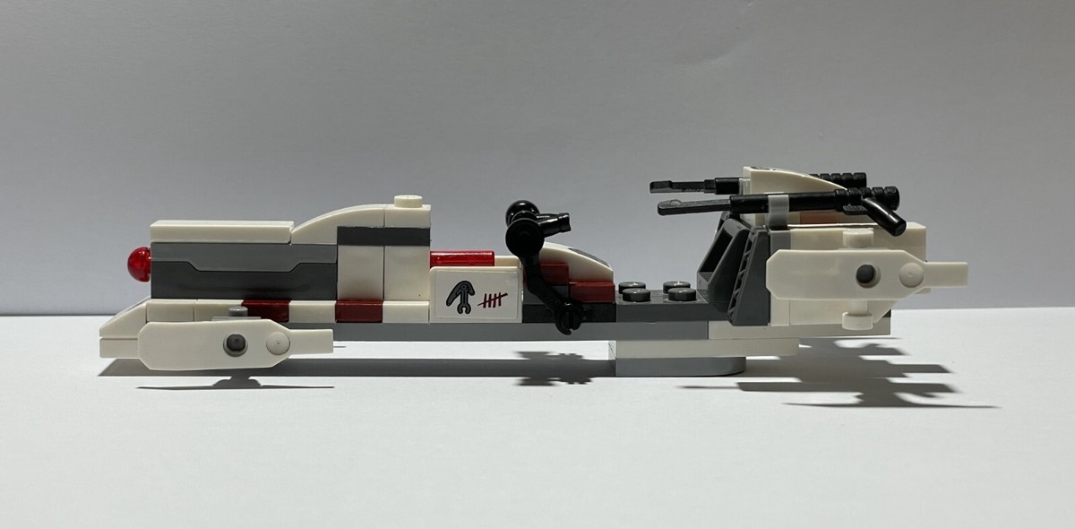 LEGO STAR WARS: BARC TROOPER SPEEDER COMPLETE (From Battle on