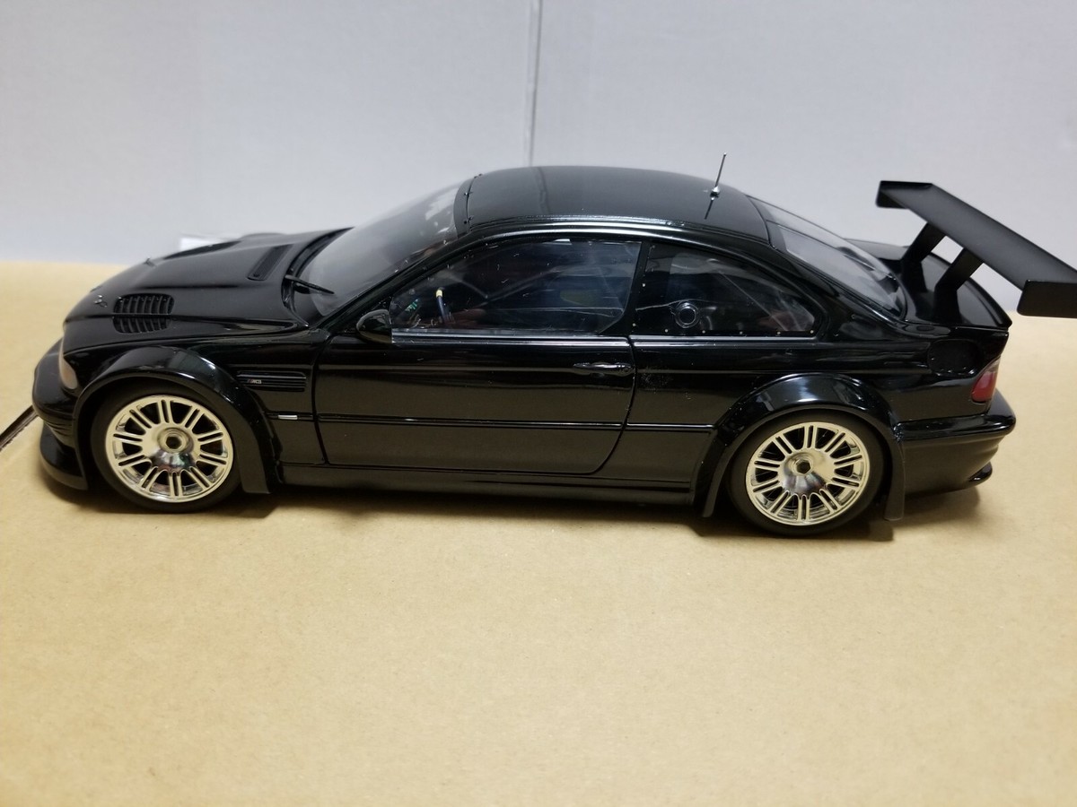 MINICHAMPS BMW M3 GTR 'STREET' 2001 BLACK 100 012105 1/18 | eBay