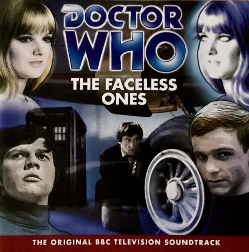DR WHO: THE FACELESS ONES, TROUGHTON, SOUNDTRACK 2 CD SET, 2012 REISSUE, VGC - Afbeelding 1 van 1