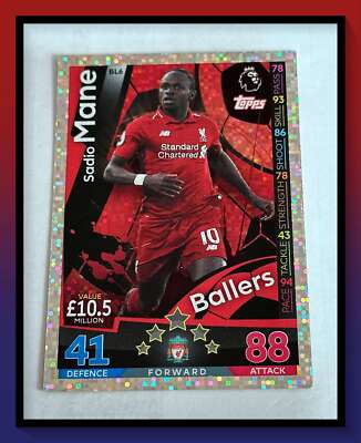 18-19 Topps Match Attax Extra Premier League Trading Cards - Ballers