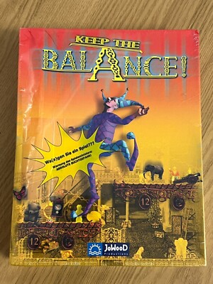 Keep the Balance! Vintage 2000 PC CD-ROM - Neu & Versiegelt - ️Retro Geschenkidee ️