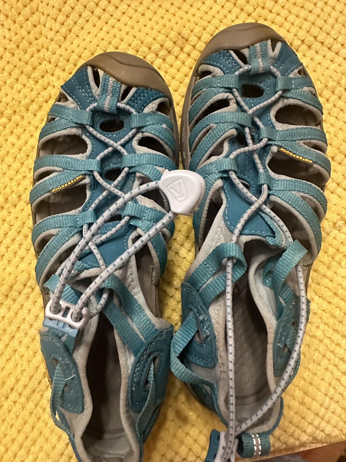 KEEN Donna Whisper sandali impermeabili escursionismo scarpe outdoor taglia 5 blu acqua