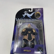 Vintage 1997 Play'em Warriors of Virture Grillo Action Figure Sealed New MOC