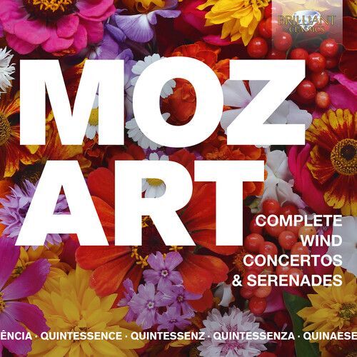 VARIOUS ARTISTS MOZART: COMPLETE WIND CONCERTOS & SERENADES
