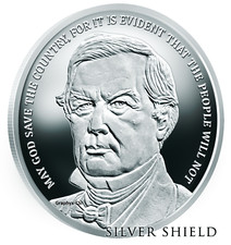 2018 1 oz Proof Millard Fillmore - ULTRA RARE - COA 126 -  Silver Shield SSG