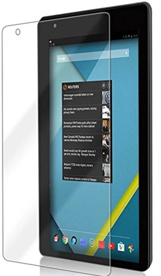 2-PK [BISEN] Tempered Glass Screen Protector For RCA Voyager III 7" (RCT6973W43) - Image 3 of 4