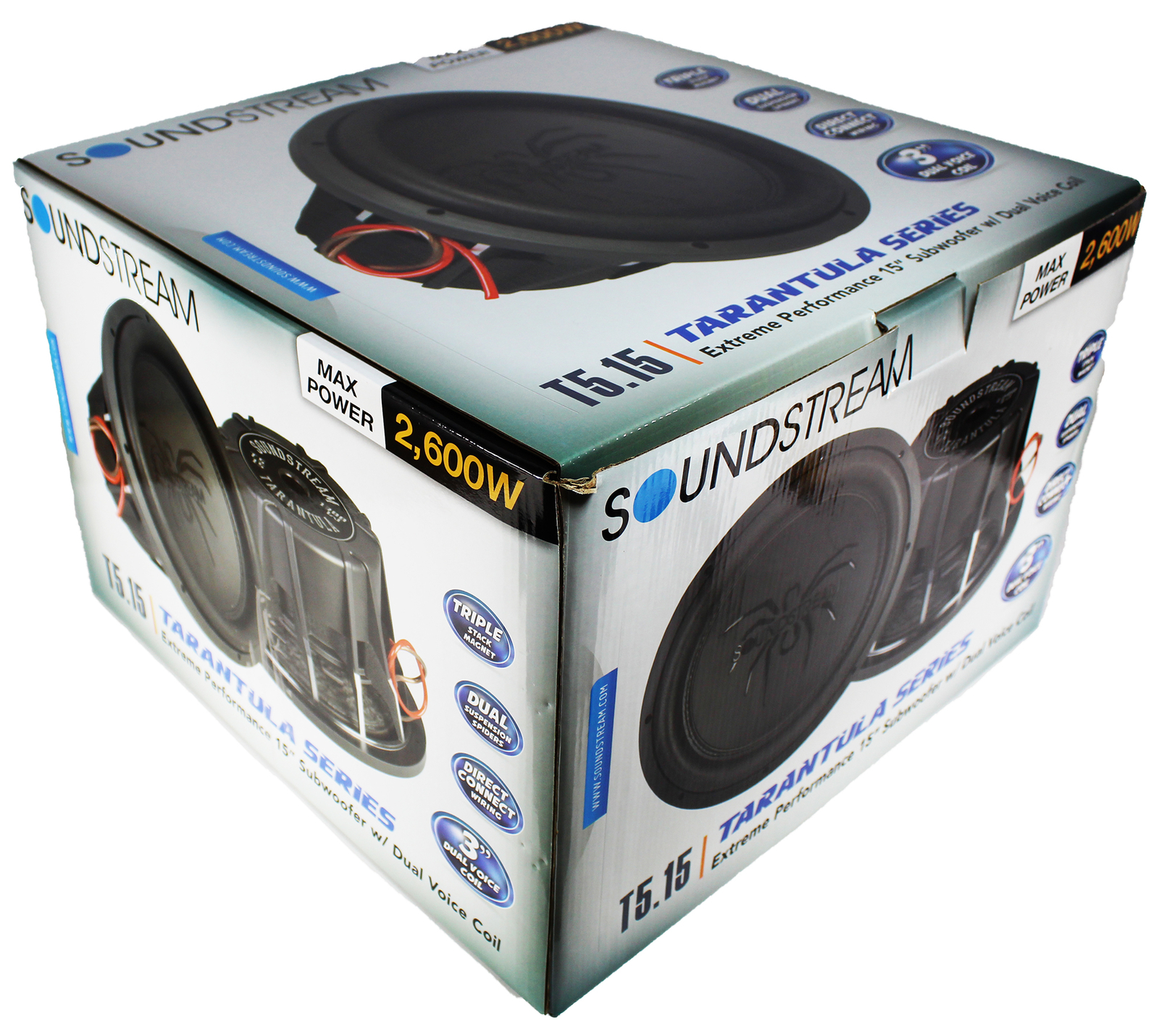 soundstream tarantula t5 max 2 ohm dvc subwoofer