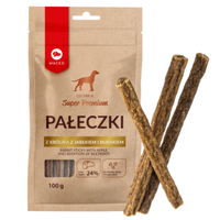 Maced Super Premium Hundesnack KaninchenstäBchen Mit Apfel Und Rote Bete 100G