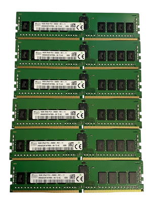 SK Hynix 16GB 2Rx8 PC4-2666V-RE1-11 Reg Server RAM DDR4 Memory