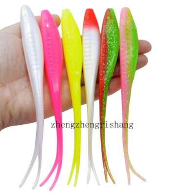Soft Lure Fishing Swimbait Soft Plastic Lures Split