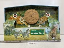 Tin Litho Jungle Eyes Shooting Toy Game By Ohio Art Dd 