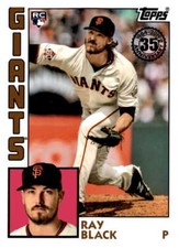 2019 Topps 1984 Topps Baseball Rookies Ray Black  84R-RBL