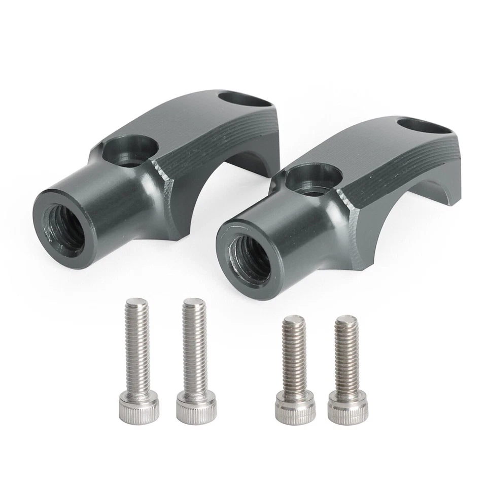 Master Cylinder Clamp 10mm Mirror Mount For BMW G 310 R GS C 400 X GT 17 - 21 Foto 3 de 4