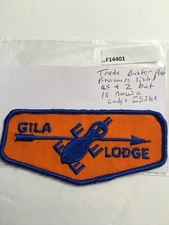GILA LODGE 378  TRADE BUSTER FLAP NOW LISTED AS REAL ISSUE F14401