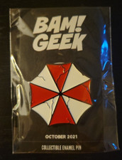 MIP-Bam Geek Resident Evil Umbrella Corporation Collectable Enamel Pin/ Fan Art