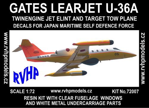 RVHP Modelos 1/72 Puertas Learjet U-36A en Japón (JMSDF) Modelo Kit - Imagen 1 de 1