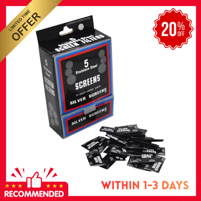 #ad 500 Pipe Filters 20mm Silver Screens Stainless Steel Pipe Screens 3 4 Full Box $13.85