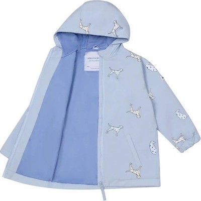 Holly & Beau Kids Raincoat, age 3-4 Colour Changing Dalmation Child's Rain Coat