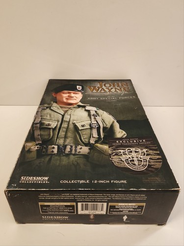 John Wayne as an Army Special Forces Colonel. Sealed, Unopened. - Picture 7 of 16