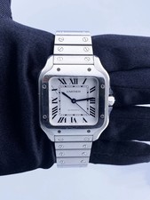 Cartier Santos De Cartier WSSA0029 Medium Steel Watch Box Papers 2