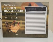 Automatic Chicken Coop Door Solar Remote Light Sensor Timer F.0224