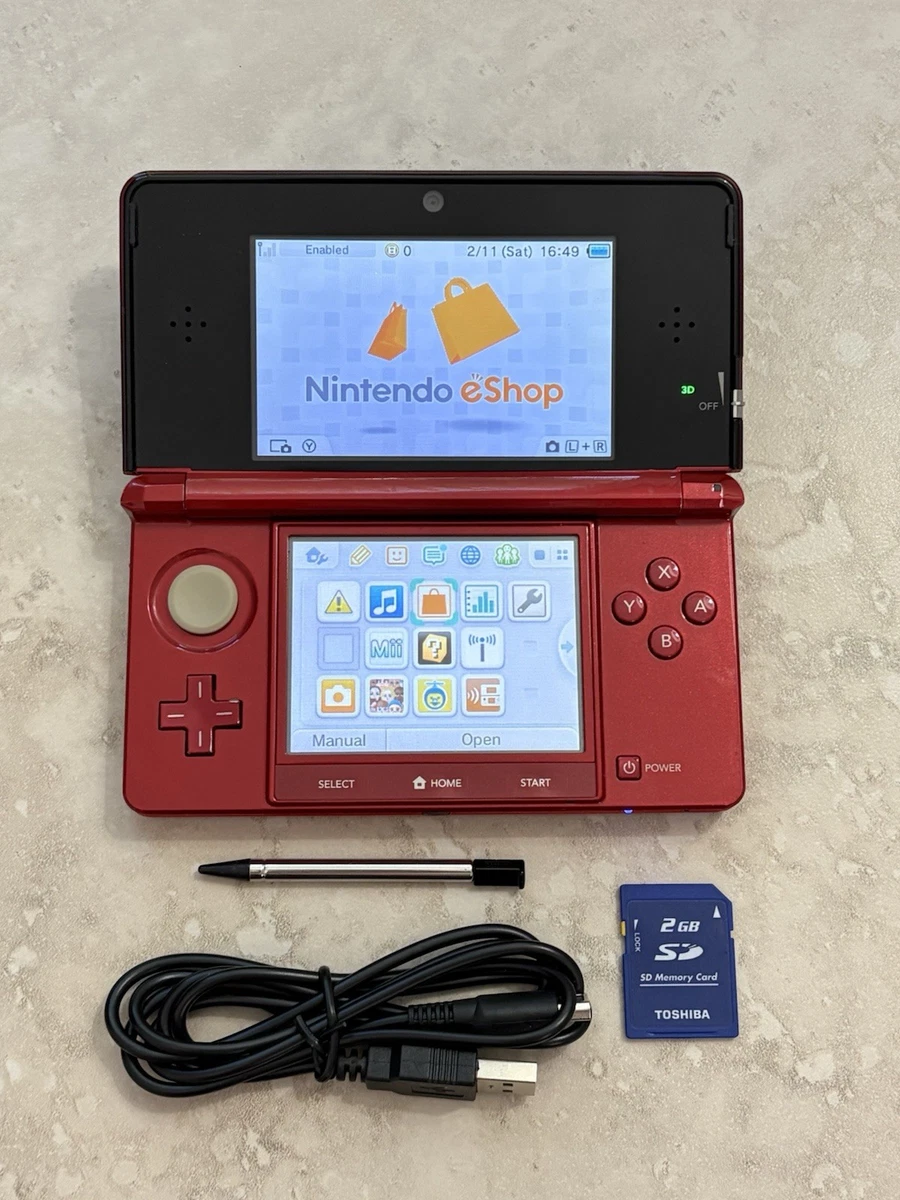 25+ Nintendo 3DS NTSC-J Red Video Game Consoles for sale | Updated