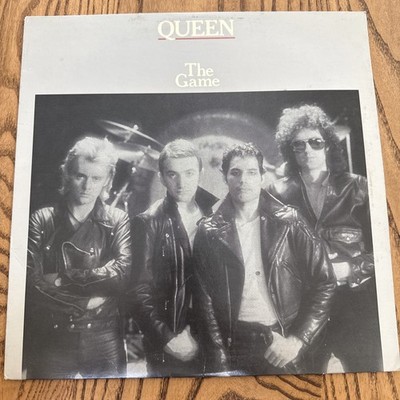 Queen The Game Vinyl Record LP w/ Lyric Inlay Elektra 5E-513 - EX/EX