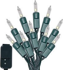 Indoor/Outdoor Multi-Color Musical Christmas Lights - 140 Bulbs, Warm White