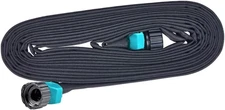 Flat Soaker Hose - Heavy Duty Double Layer Design - Saves 70% Water - Consistent