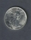 1990 Walking Liberty American Eagle 1 oz Fine Silver Dollar Coin--(UC condition)