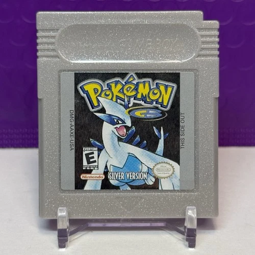 Pokemon Silver Gameboy Color [Authentic – New Save Battery] GBC Cartridge Only
