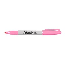 Sharpie Permanent Marker Fine Point Pink, 1 Count