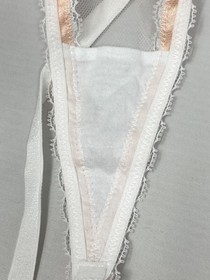 Agent Provocateur Petunia White Thong AP2 Small New