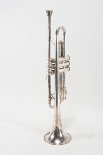 Q79G43 Trompete Besson Stratford Hug & Co. Zürich Made in England L. P. 382591