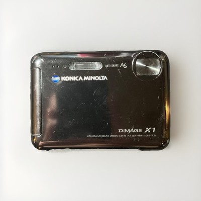 Konica Minolta DiMAGE X1 8.0MP Digital Camera - Silver for